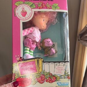 Raspberry Tart Doll with Pink Hair